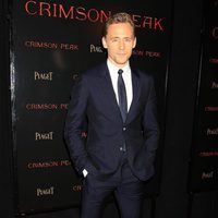 Tom Hiddleston at the NY premiere of 'Crimson Peak'