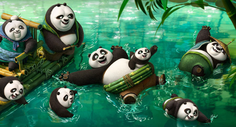 Imagen de la película Kung Fu Panda 3