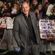 Woody Harrelson smiles in 'The Hunger Games: Mockingjay - Part 2' London premiere