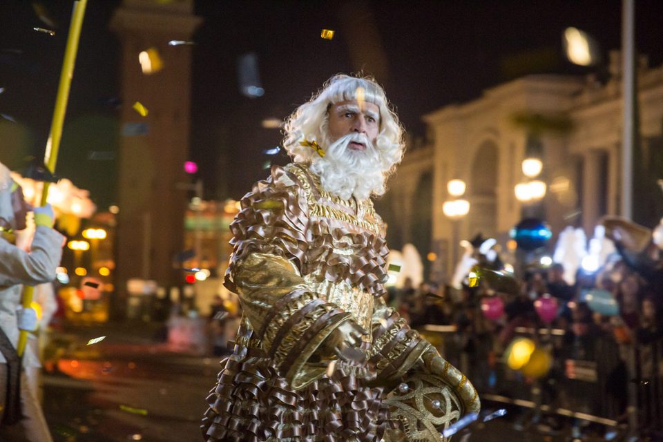 Barcelona Christmas Night