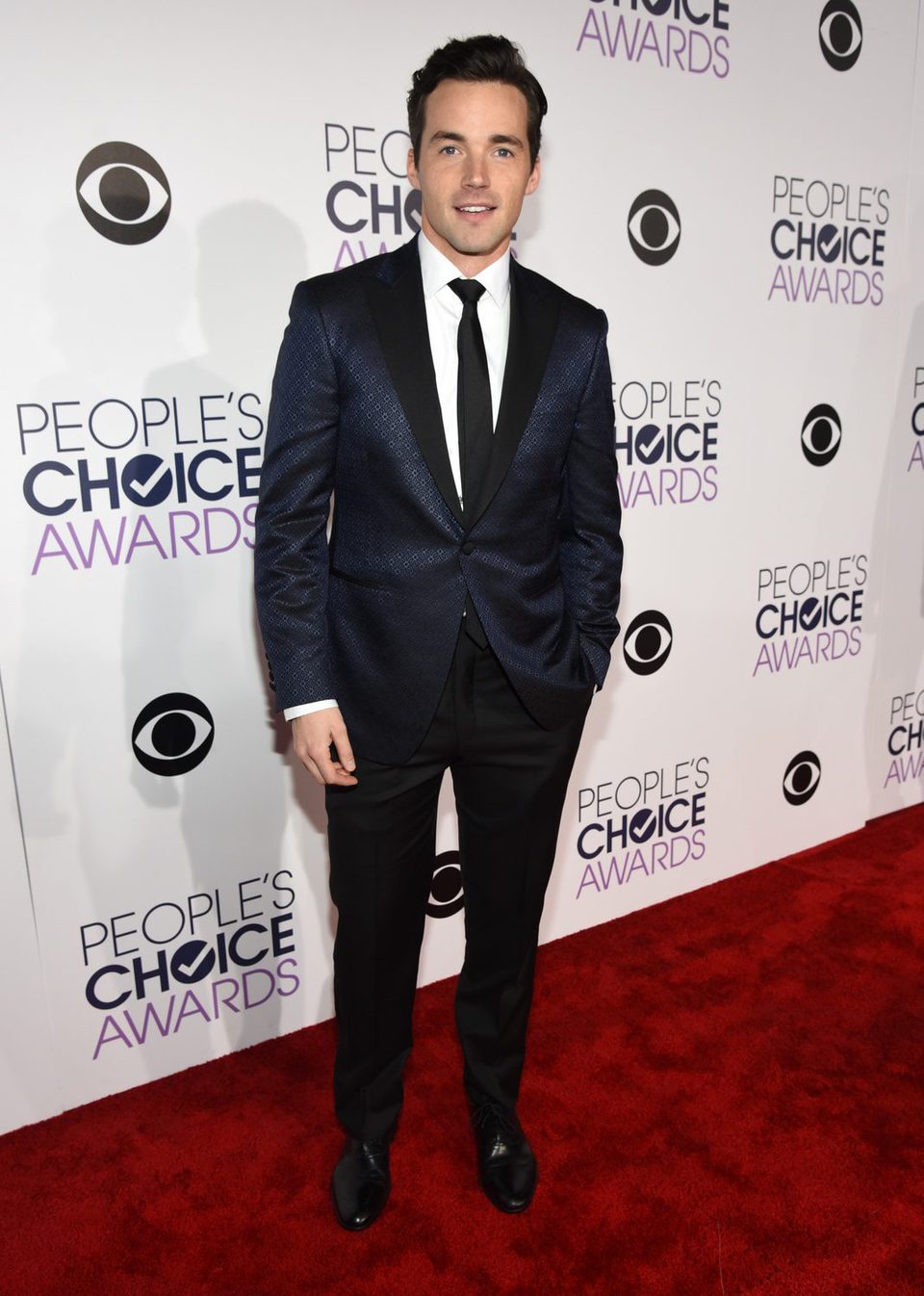 Ian Harding during the People's Choice Awards 2016