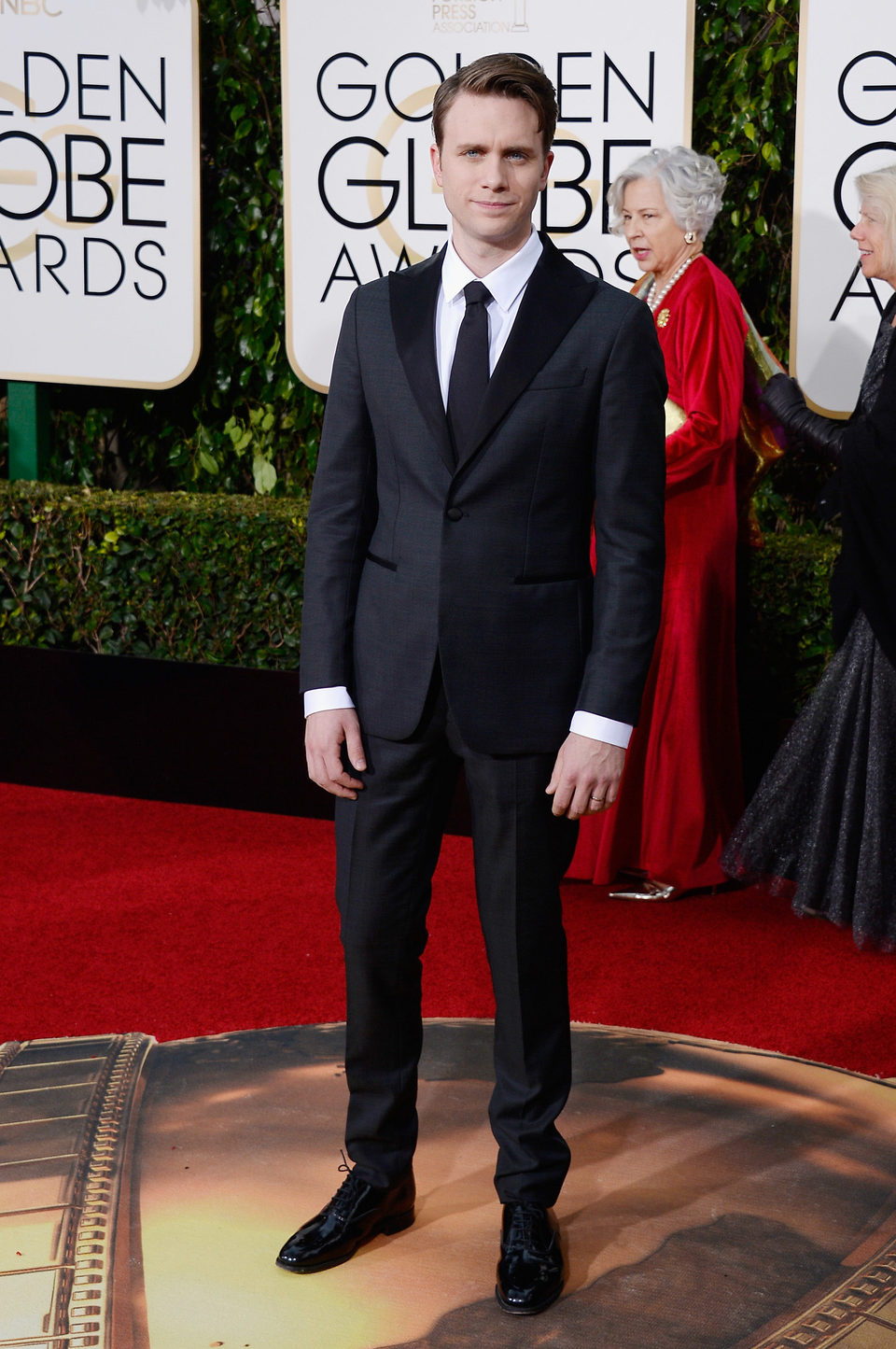 Martin Wallstrom at the 2016 Golden Globes red carpet