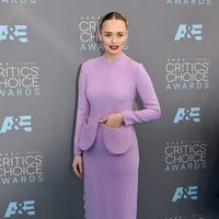 Laura Haddock at the 2016 Critics Choice Awards red carpet