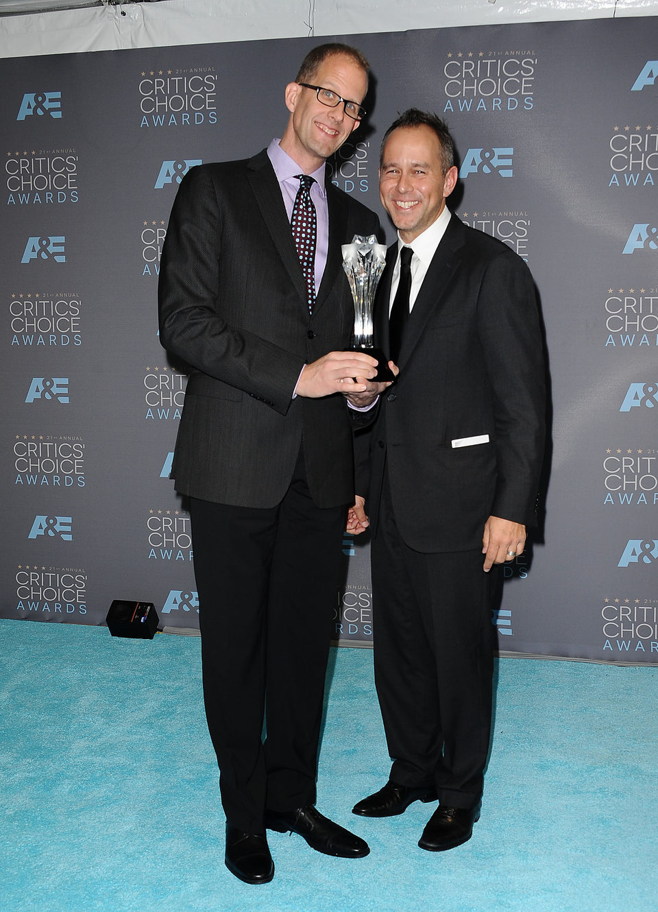Pete docter and Jonas rivera won the best animated feature at 2016 Critics Choice awards 