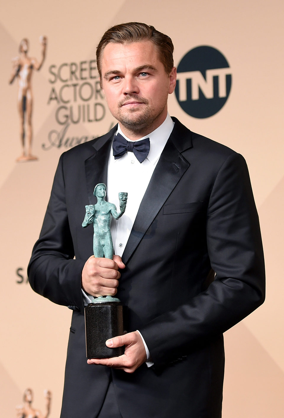 Leonardo DiCaprio, best actor at the SAG Awards 2016