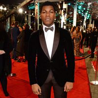 John Boyega at the 2016 BAFTA Awards' red carpet