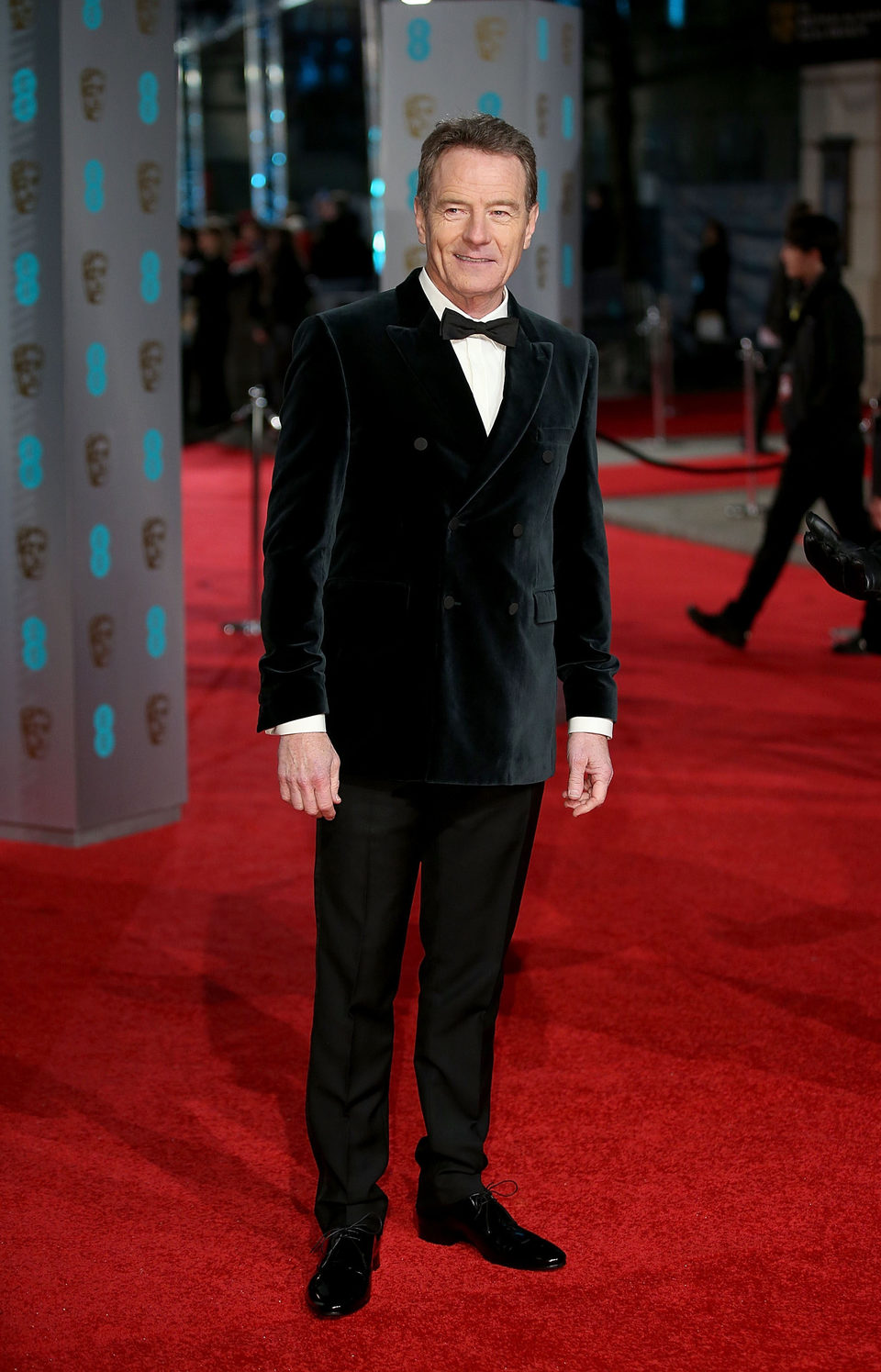 Bryan Cranston at the 2016 BAFTA Awards' red carpet