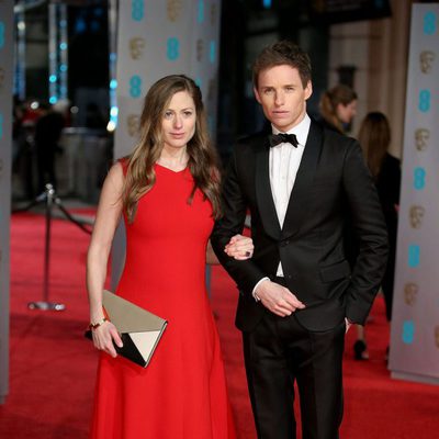 Eddie Redmayne at the 2016 BAFTA Awards' red carpet