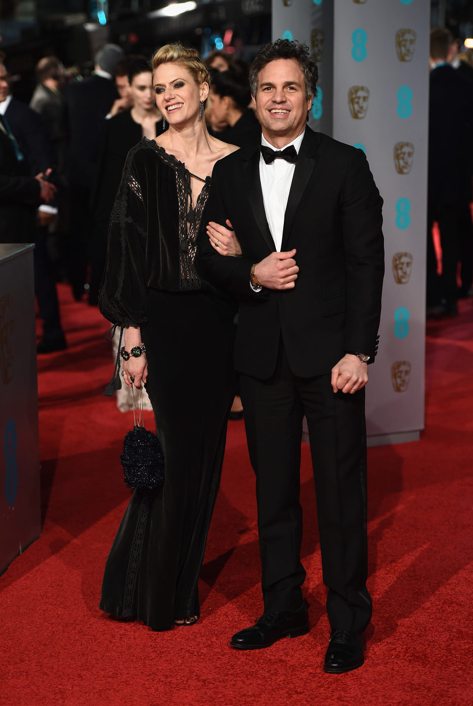 Mark Ruffalo at the 2016 BAFTA Awards' red carpet
