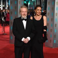 Ridley Scott at the 2016 BAFTA Awards' red carpet