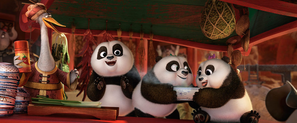 Imagen de la película Kung Fu Panda 3