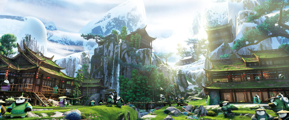 Imagen de la película Kung Fu Panda 3