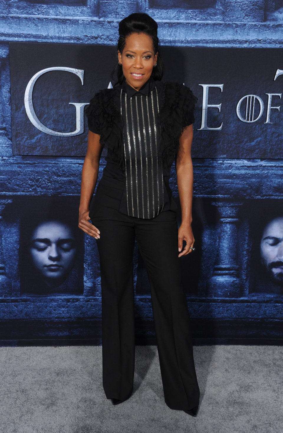 Regina King at the premiere of 'Game of Thrones' Season Six
