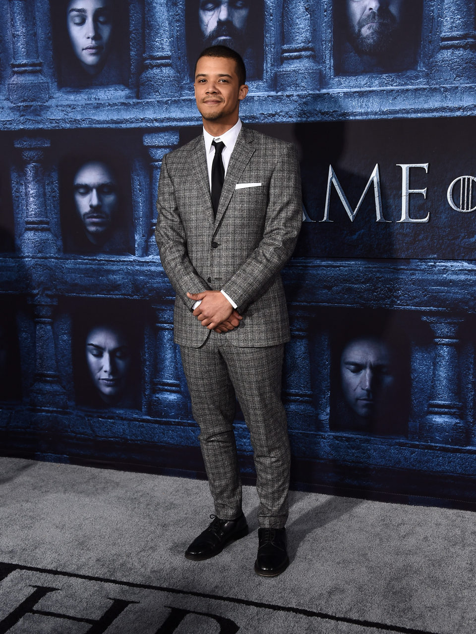 Jacob Anderson at the premiere of 'Game of Thrones' Season Six