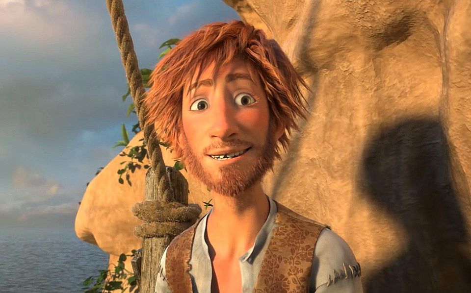 Imagen de la película Robinson Crusoe