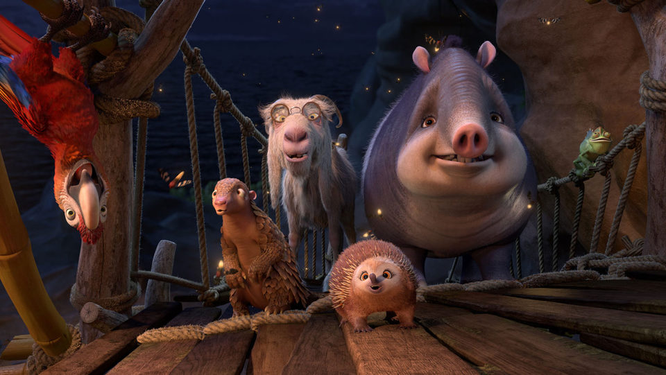 Imagen de la película Robinson Crusoe
