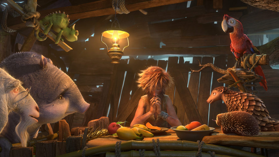 Imagen de la película Robinson Crusoe