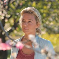 Pastel de pera con lavanda