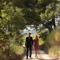 Pastel de pera con lavanda