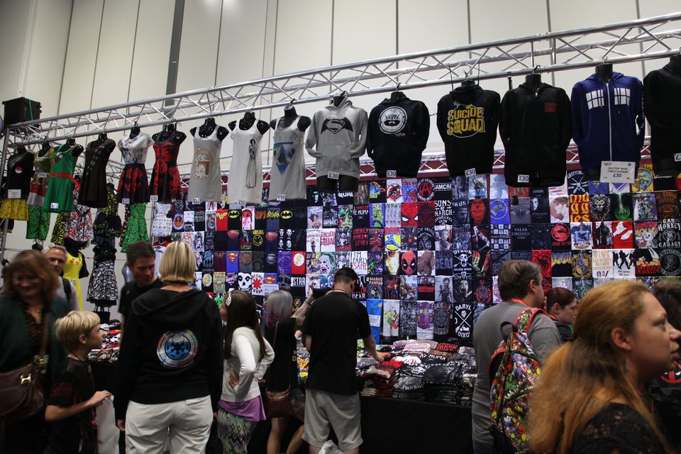 T-Shirt store at the Star Wars Celebration 2016