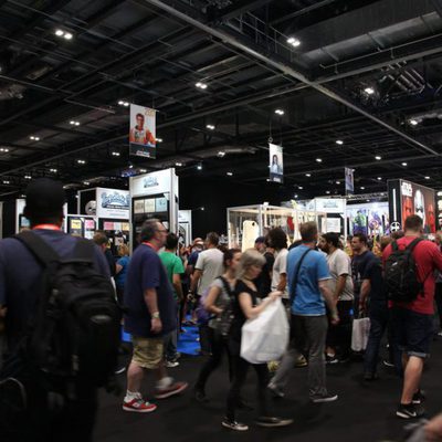 Stands zone at the Star Wars Celebration 2016
