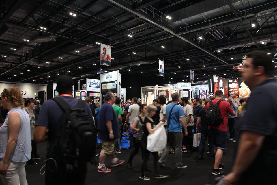 Stands zone at the Star Wars Celebration 2016
