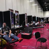 Tattoo parlors at the Star Wars Celebration 2016