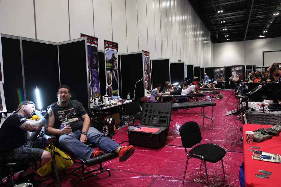 Tattoo parlors at the Star Wars Celebration 2016