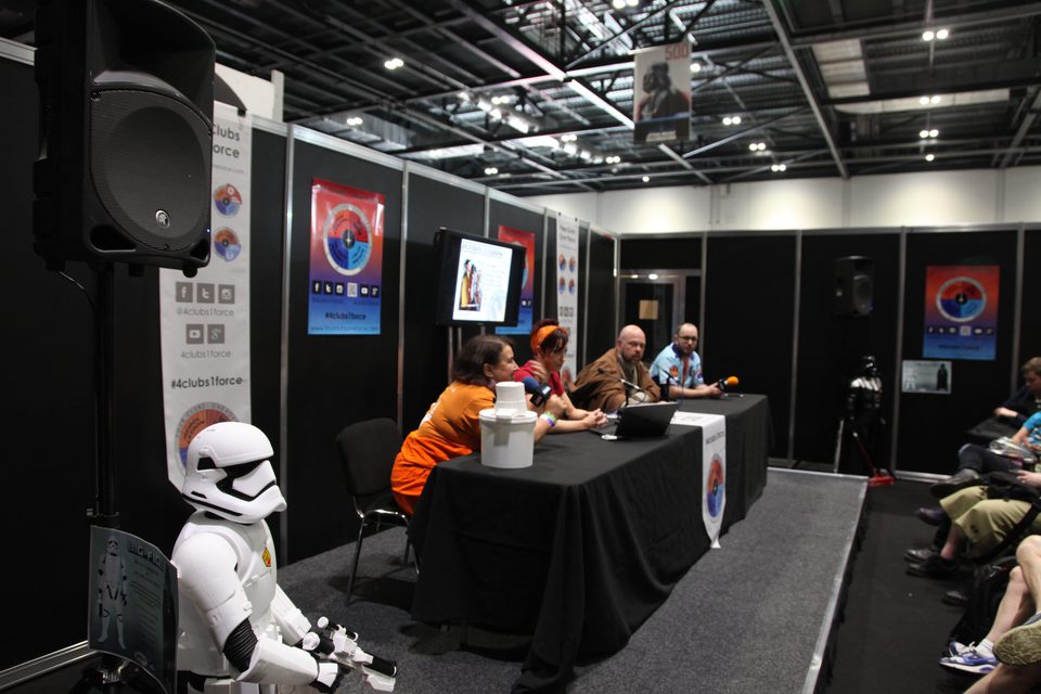 Podcast sessions at the Star Wars Celebration 2016