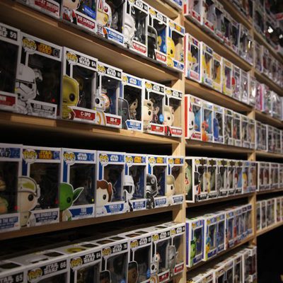 Funko Pop figures at the Star Wars Celebration 2016