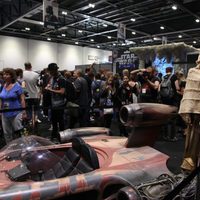 Vehicles and costumes at the Star Wars Celebration 2016