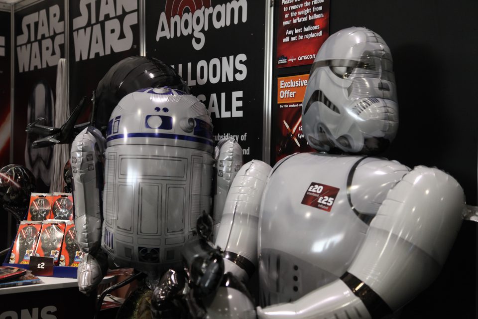 Balloon store at the Star Wars Celebration 2016