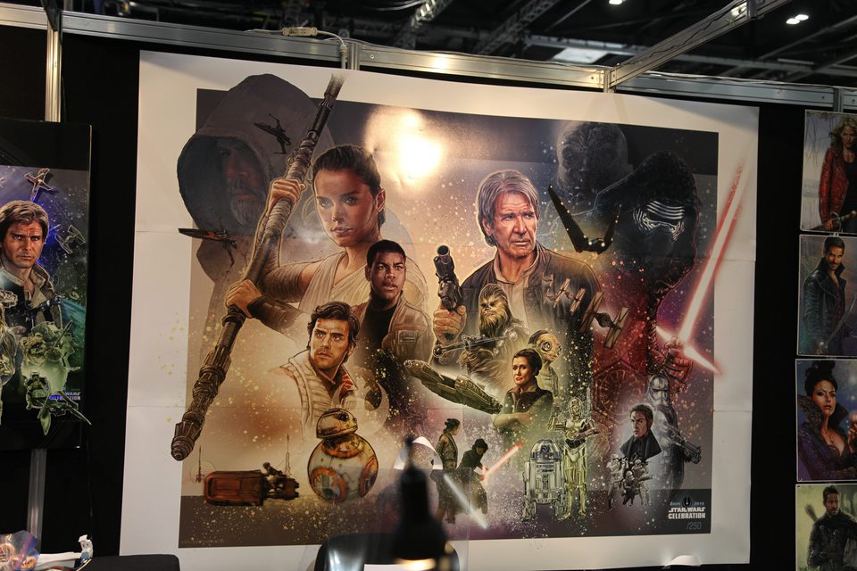 Limited Edition sketch at the Star Wars Celebration 2016