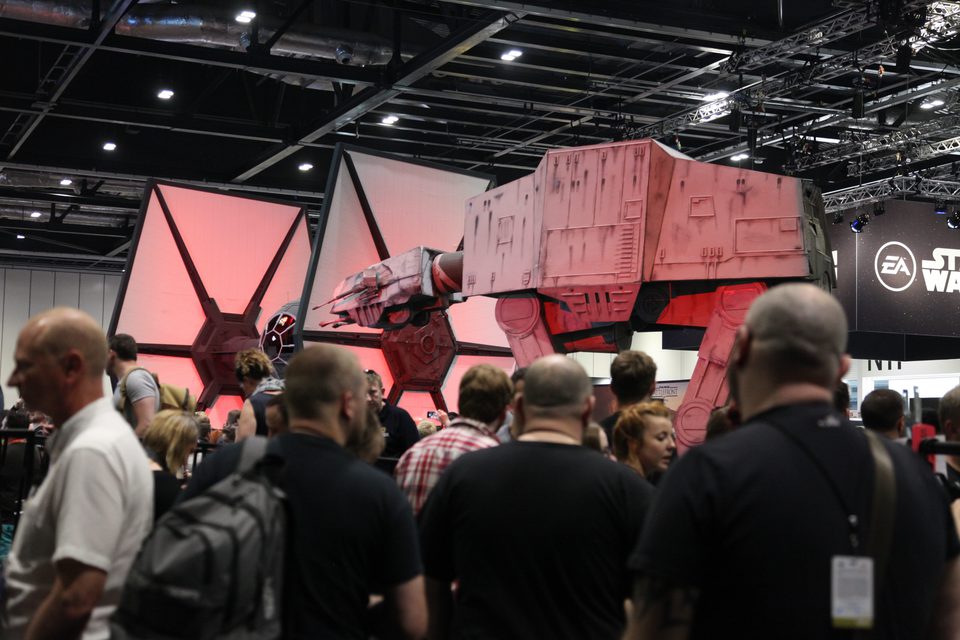 Ships at the Star Wars Celebration 2016