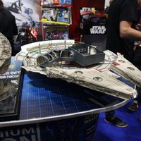 Model of the Millenium Falcon at the Star Wars Celebration 2016
