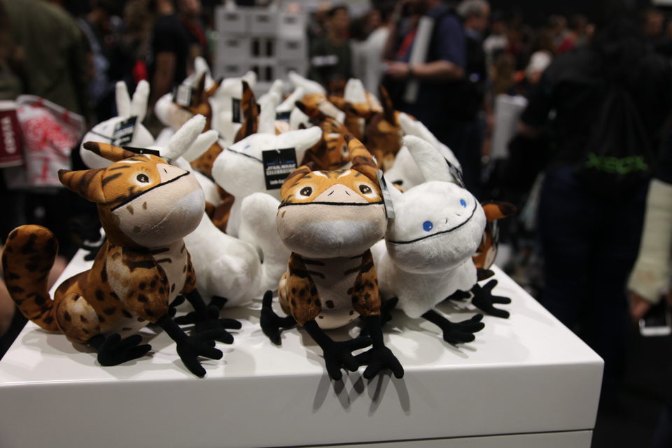 Soft toys from the Star Wars Celebration 2016