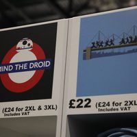 T-shirts from the Star Wars Celebration 2016