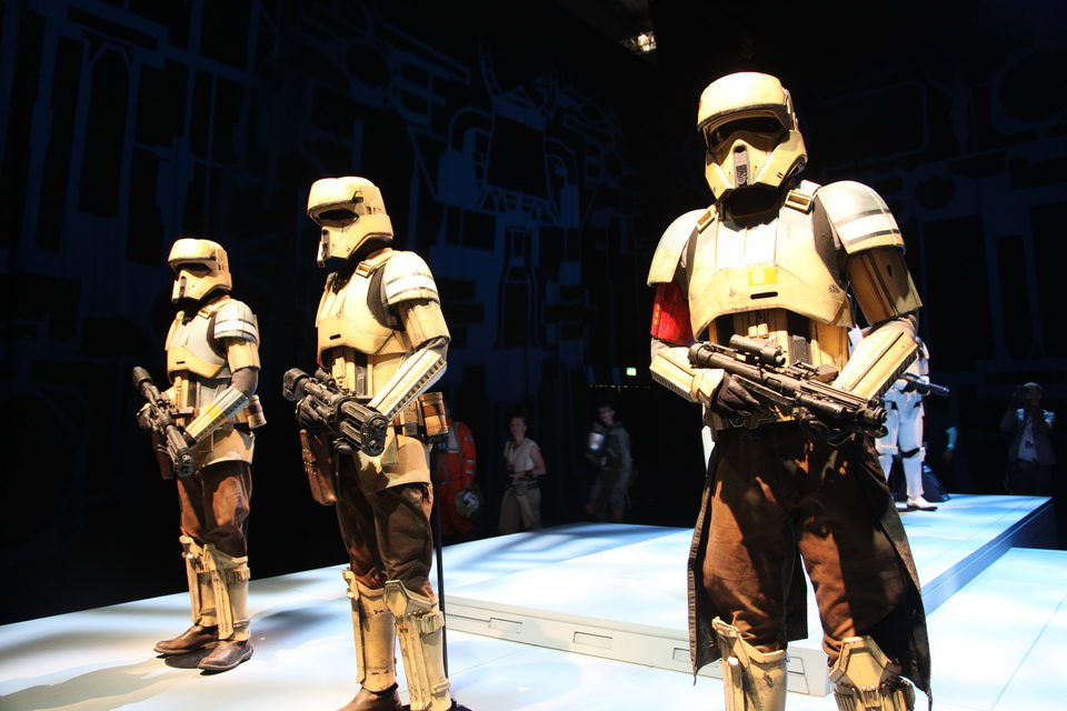 Sand troopers at the Star Wars Celebration 2016