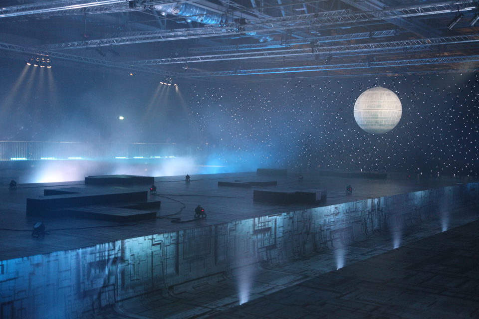 Drones scene at the Star Wars Celebration 2016