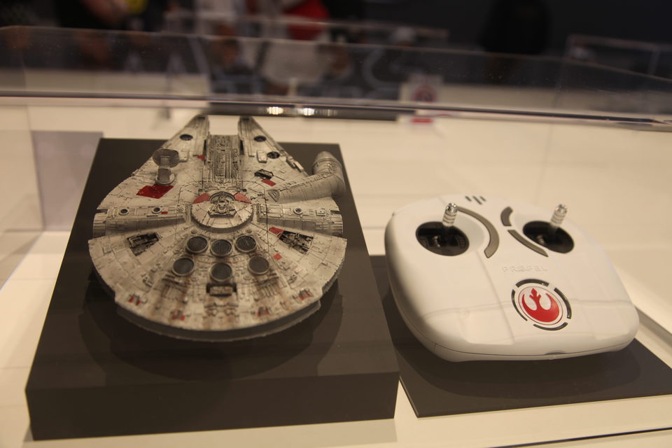 Millennium Falcon dron at the Star Wars Celebration 2016