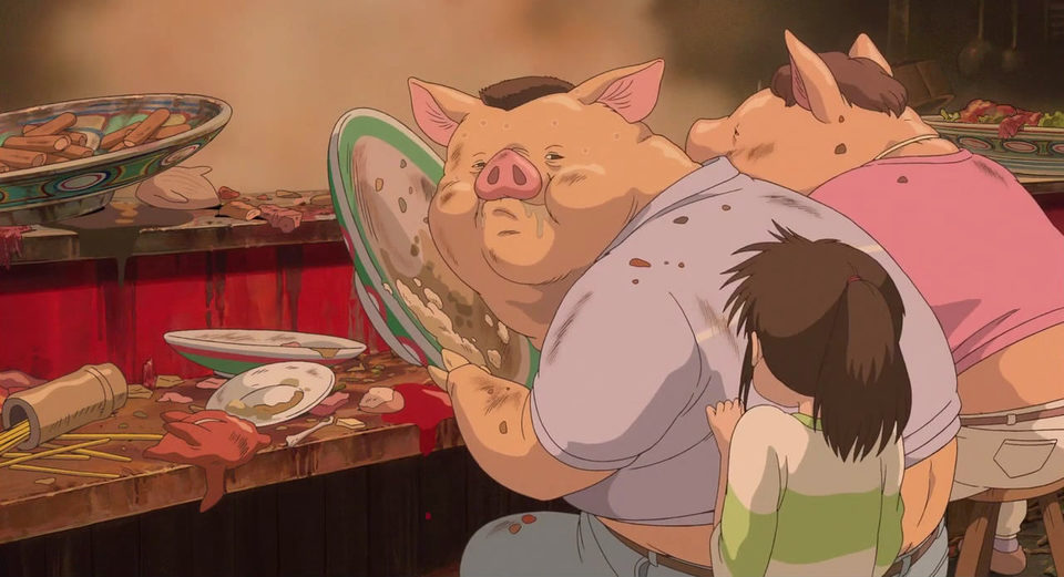 Imagen de la película Spirited away