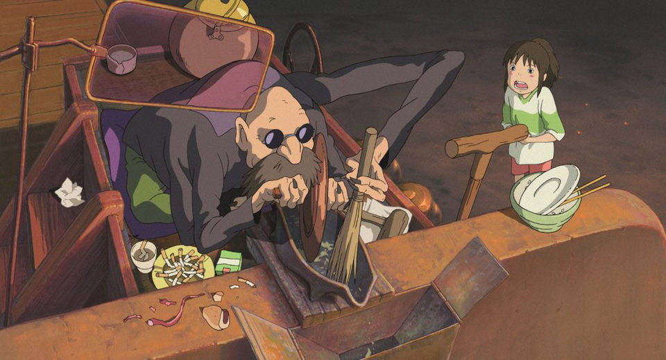 Imagen de la película Spirited away