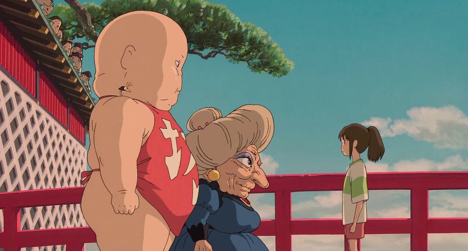 Imagen de la película Spirited away