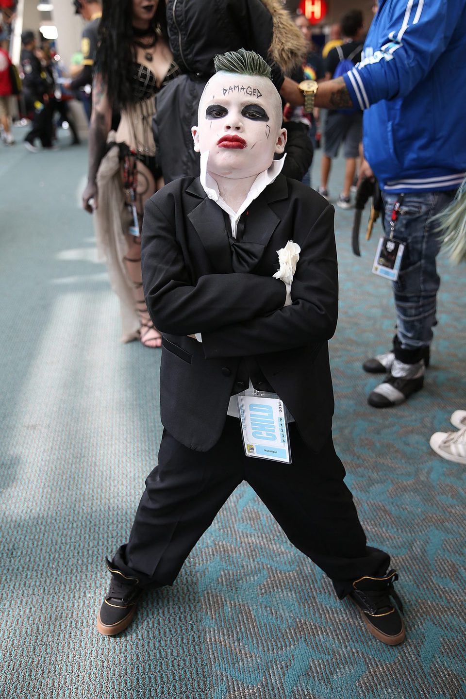 The Joker Cosplay attend the Comic-Con International 2016