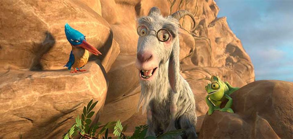 Imagen de la película Robinson Crusoe