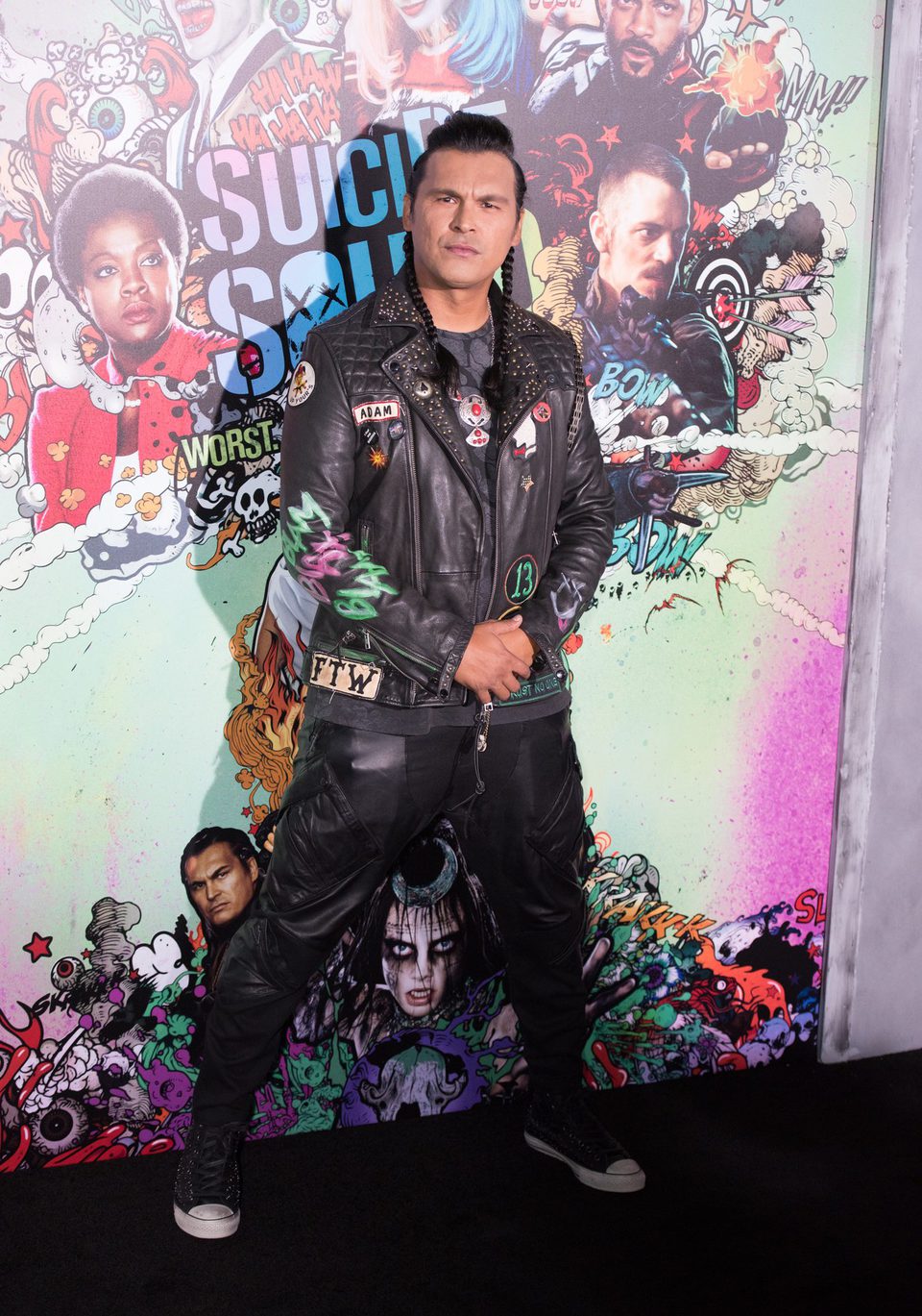 Adam Beach At The Suicide Squad World Premiere Photos On Movie n co Adam Beach At The Suicide Squad World Premiere Photos On Movie n co