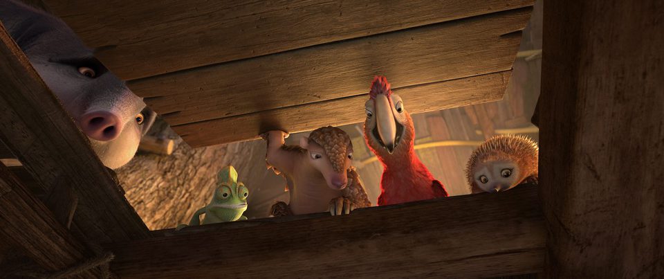 Imagen de la película Robinson Crusoe