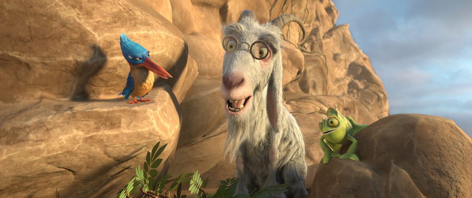Imagen de la película Robinson Crusoe