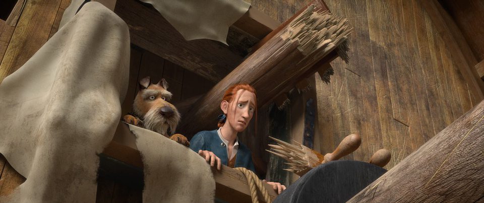 Imagen de la película Robinson Crusoe