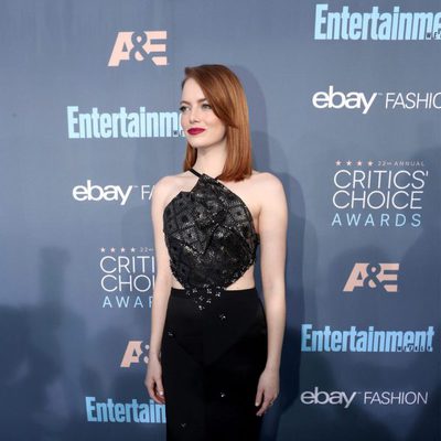 Emma Stone, the star in 'La La Land'
